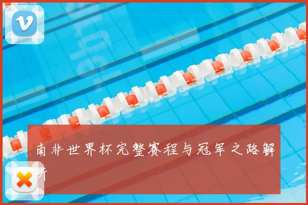 南非世界杯完整赛程与冠军之路解析